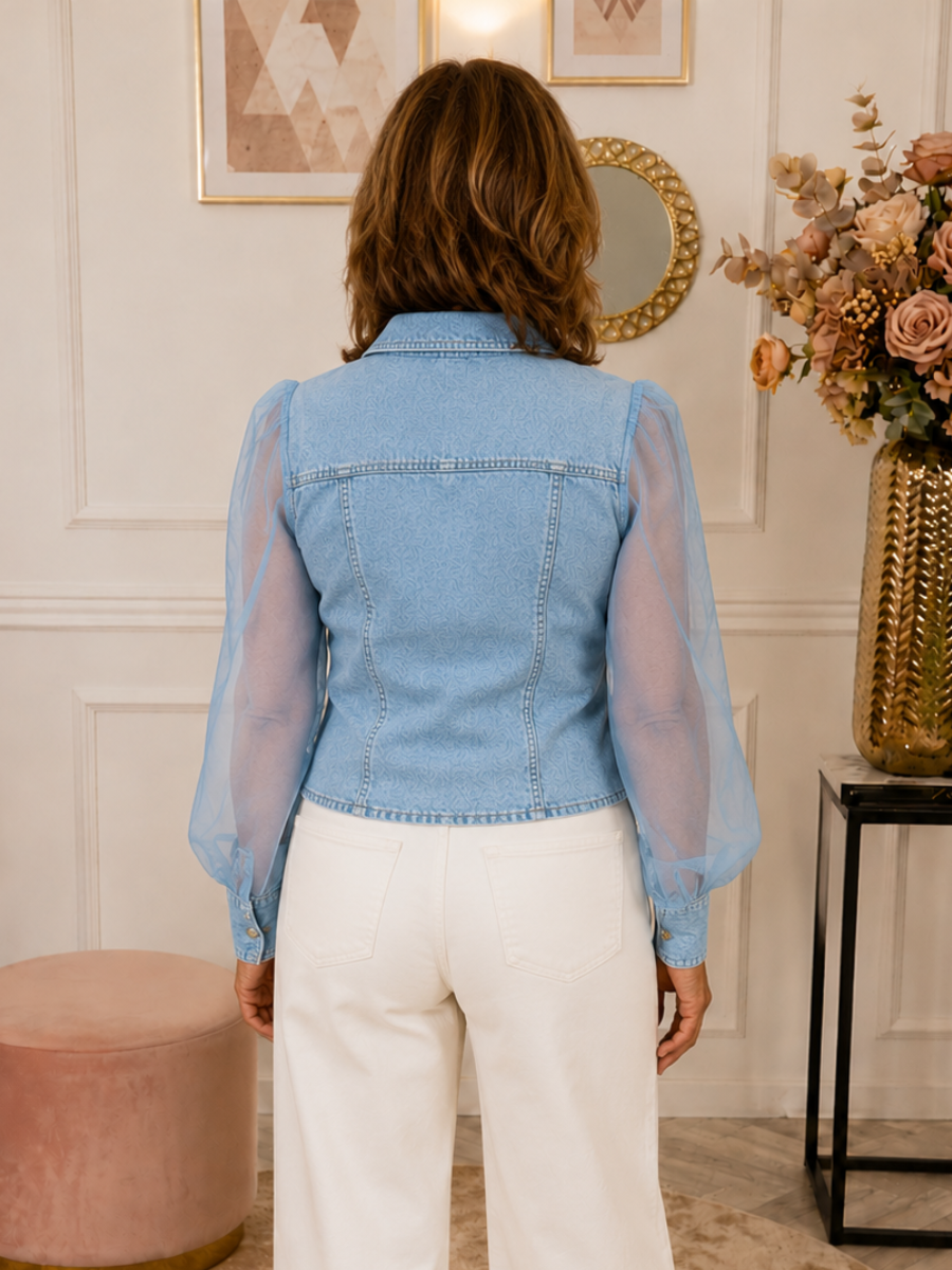 Timeless Denim Blouse | Timeless, Feminine & Effortless