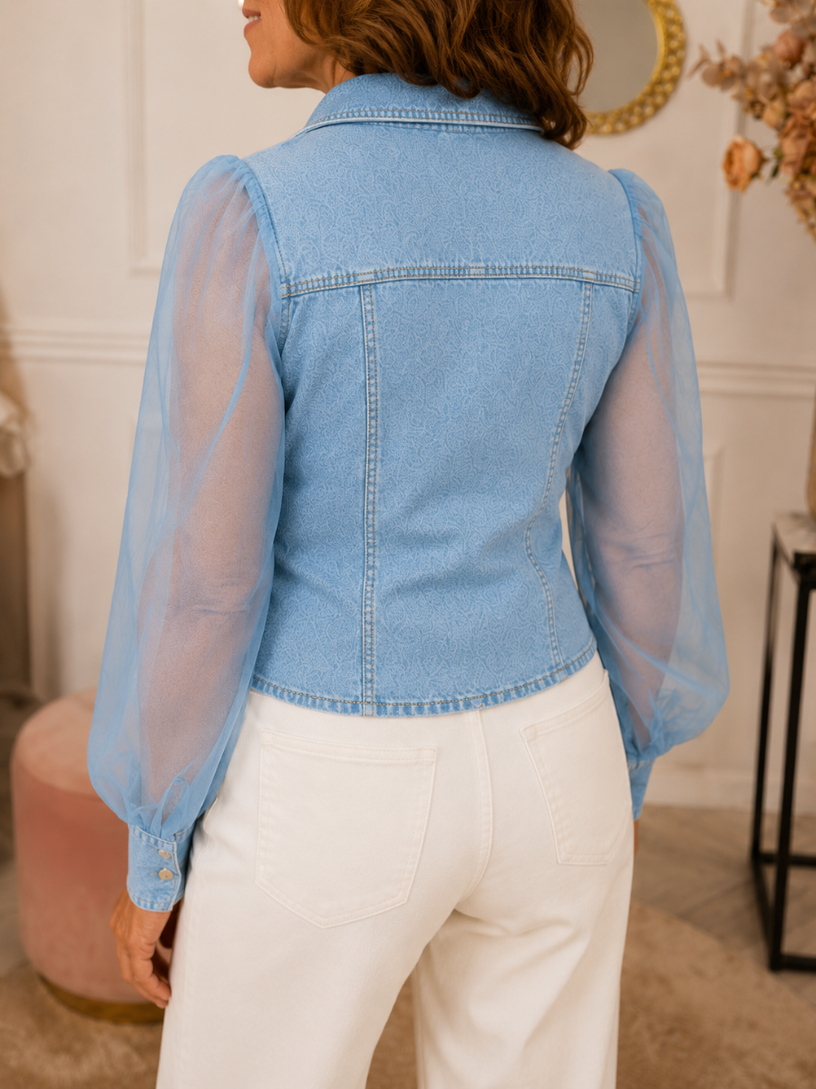 Timeless Denim Blouse | Timeless, Feminine & Effortless