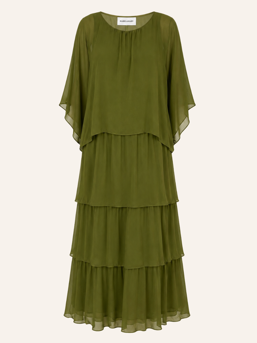 Hylda | Artistic Loose Maxi Dress