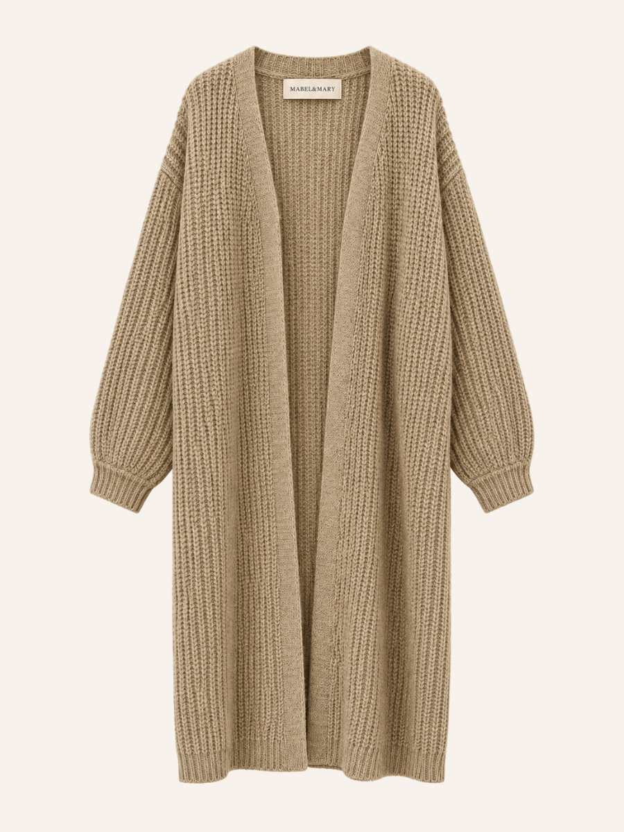 Longline Chunky Knit Cardigan