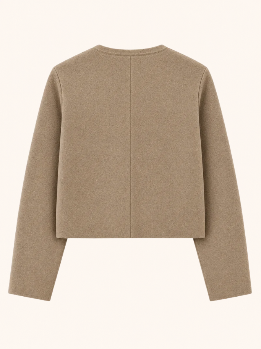 Pearl Button Pocket Cardigan