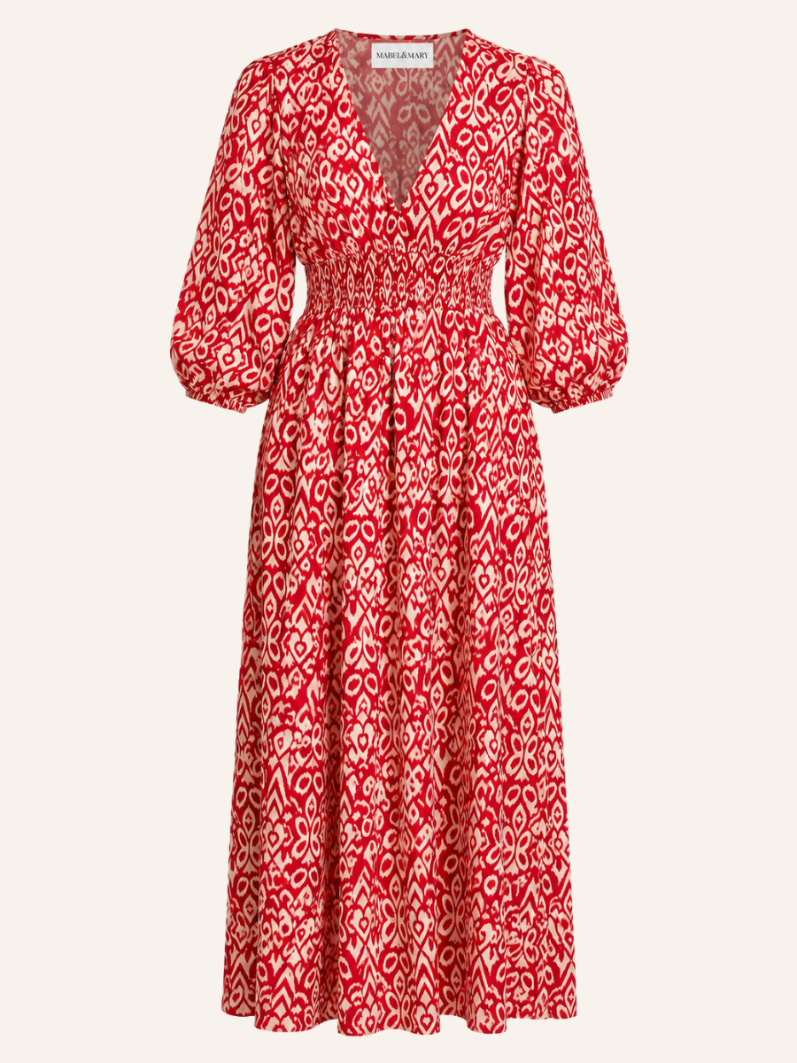 Monica | Elegant Floral Dress