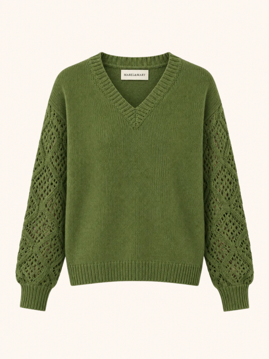 Lace Knit Sweater
