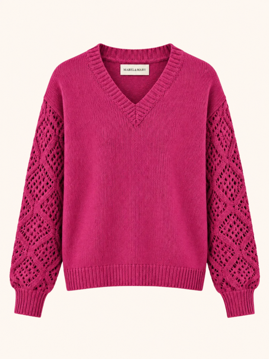 Lace Knit Sweater
