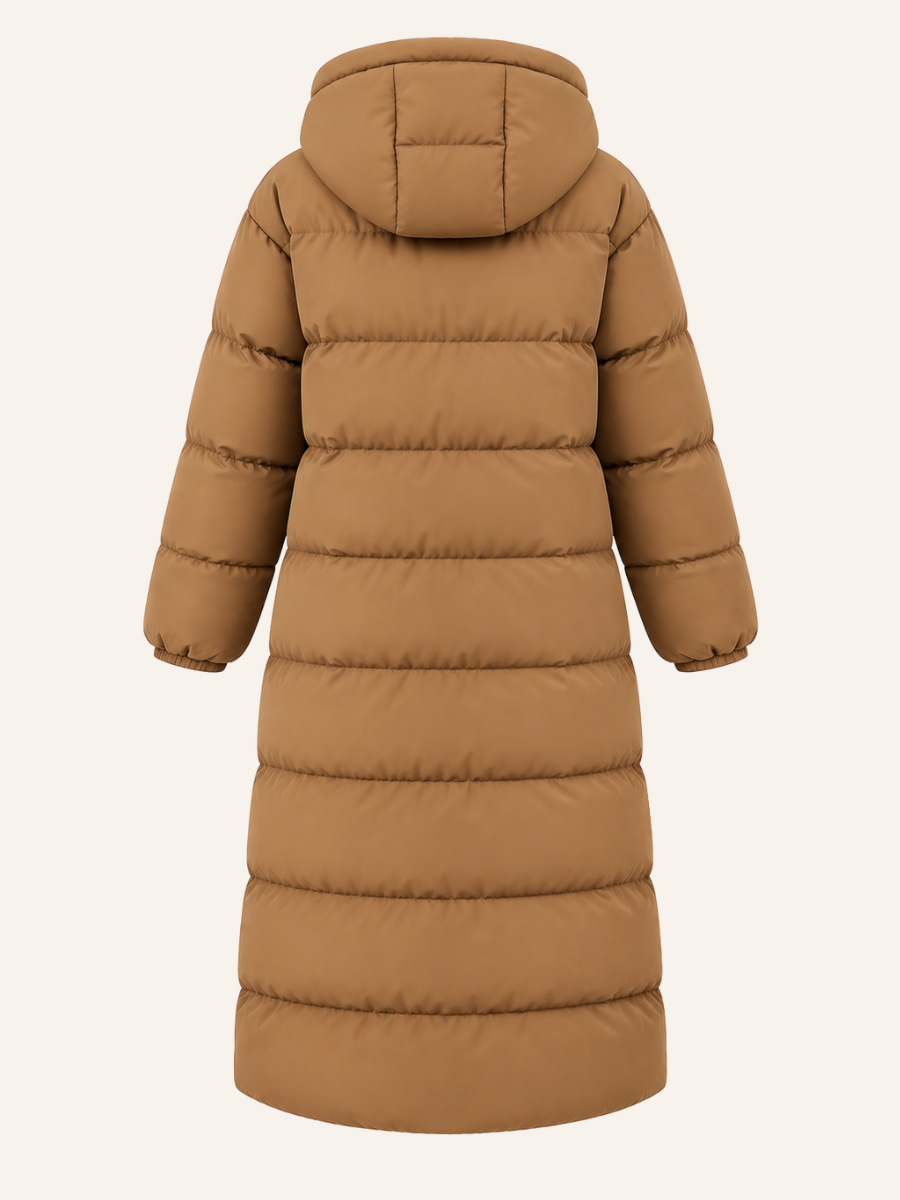 Aspen Long Puffer Coat | Warm, Cozy & Weather-Ready