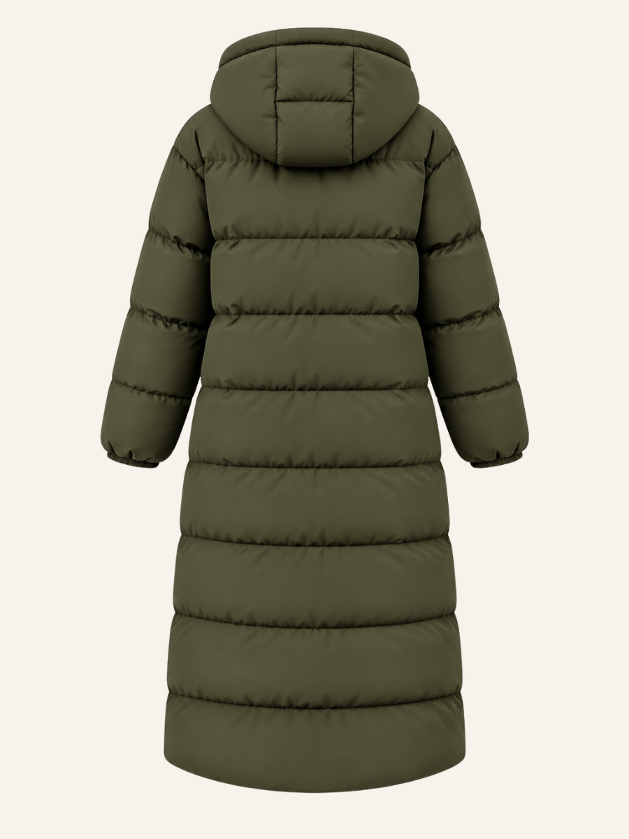 Aspen Long Puffer Coat | Warm, Cozy & Weather-Ready