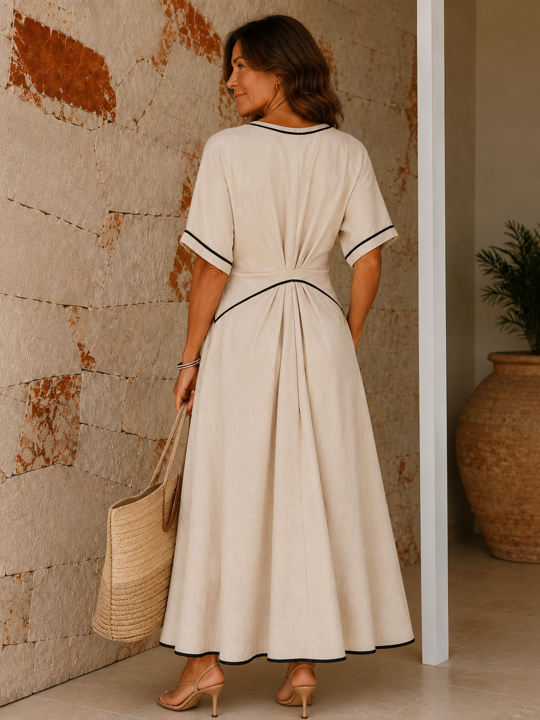 Capri Grace Dress | Look Effortlessly Put Together