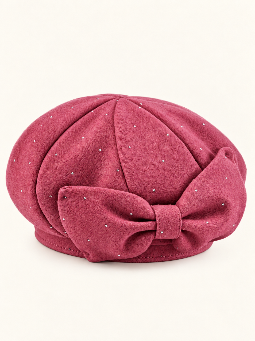 Bow-Detail Beret