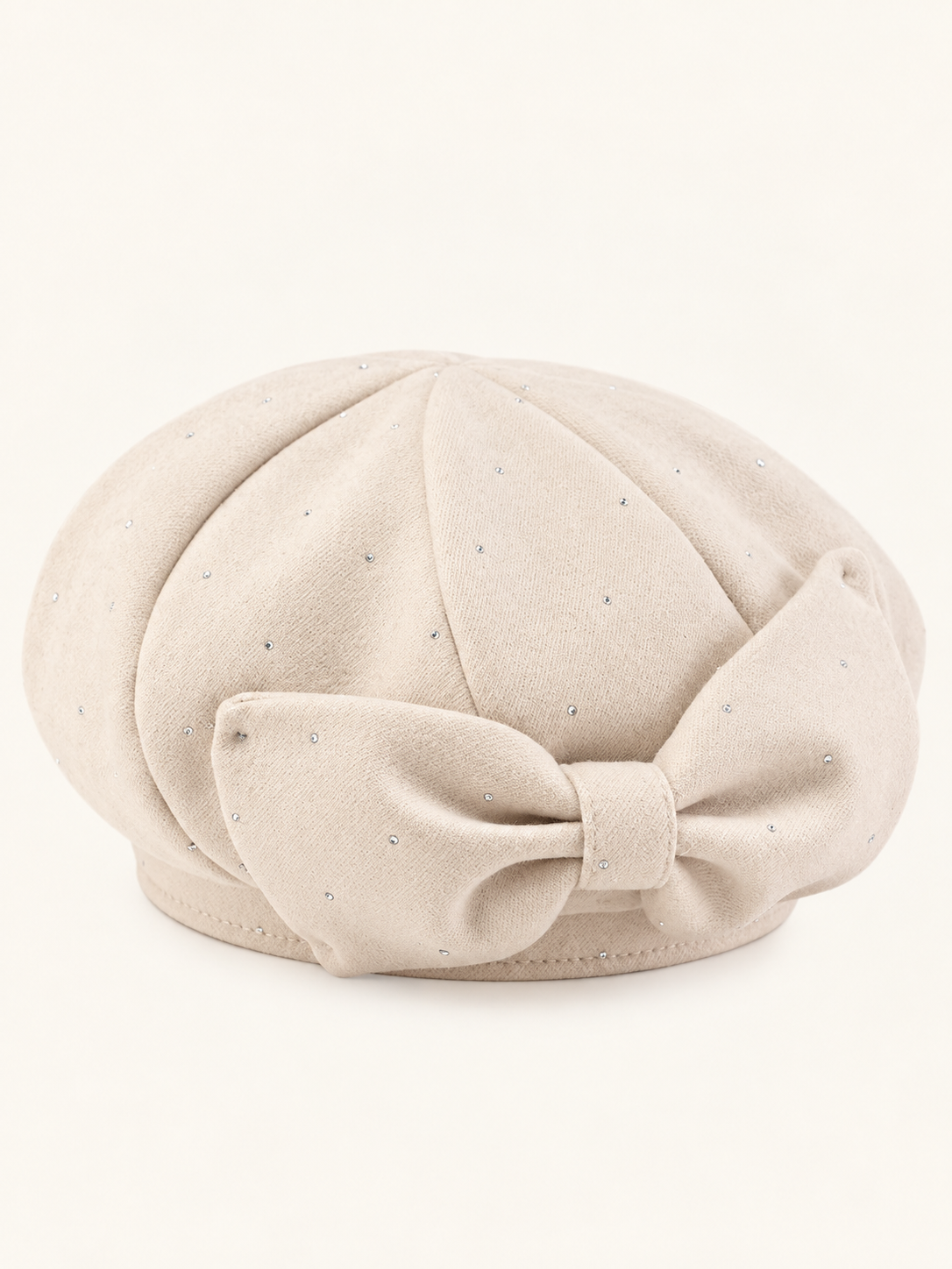 Bow-Detail Beret