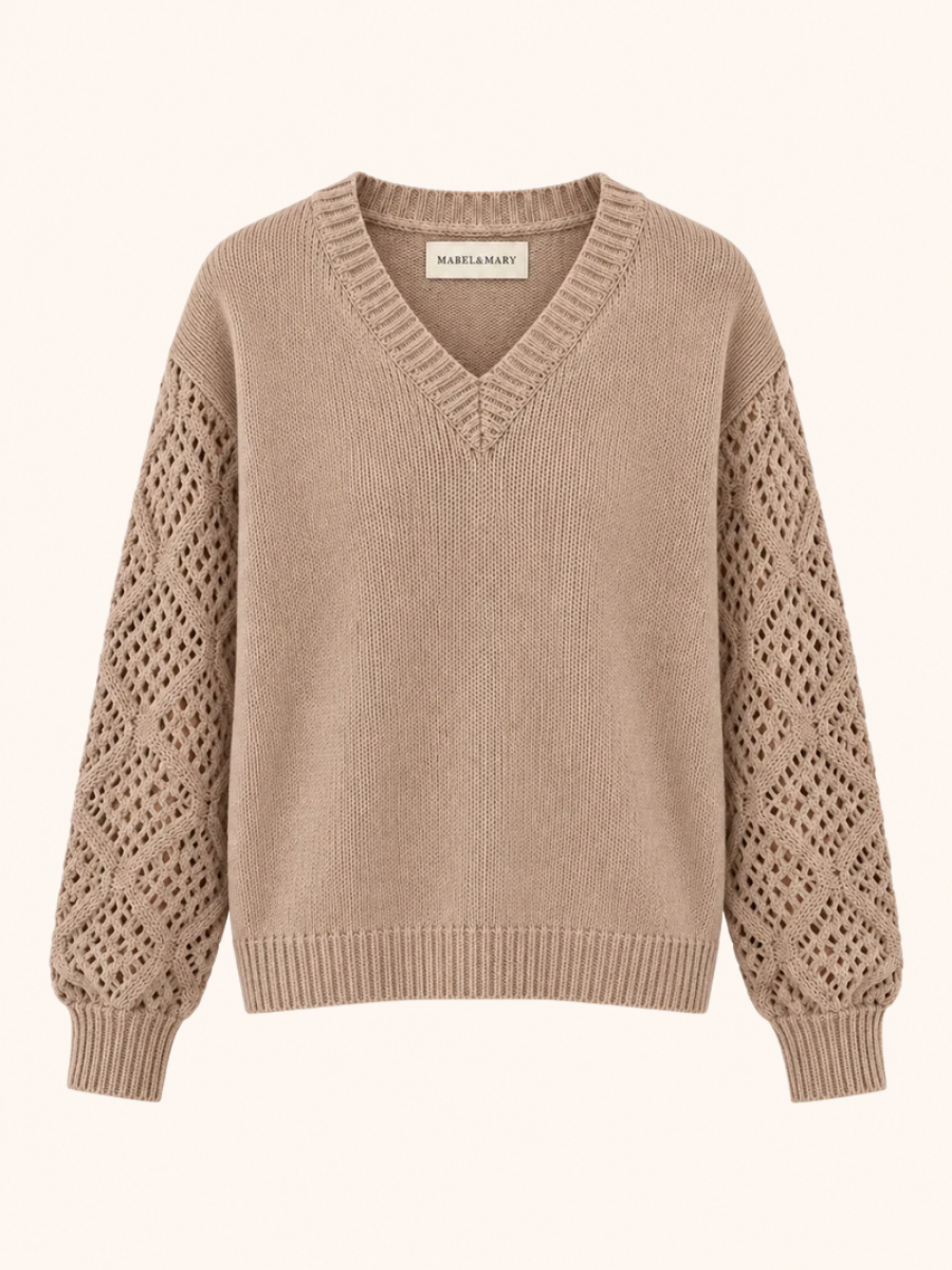 Lace Knit Sweater