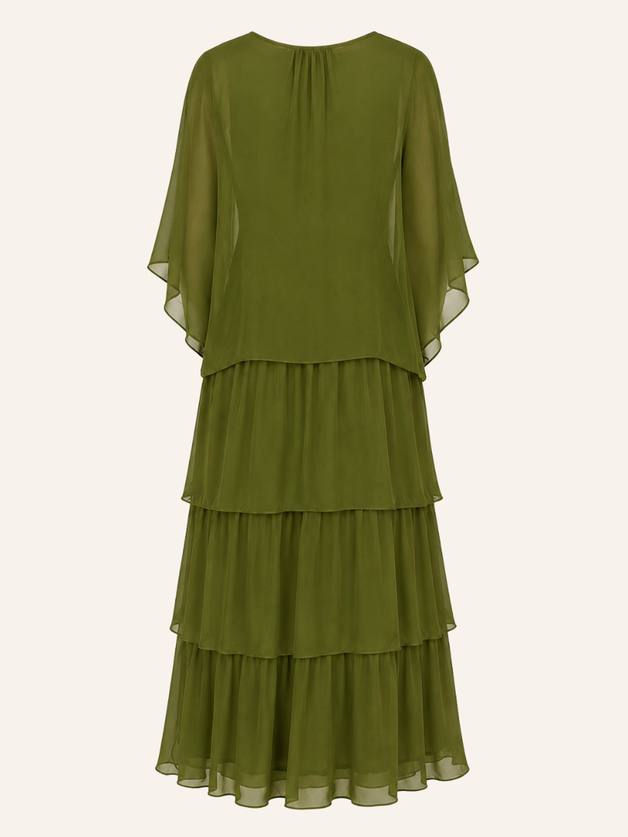 Hylda | Artistic Loose Maxi Dress
