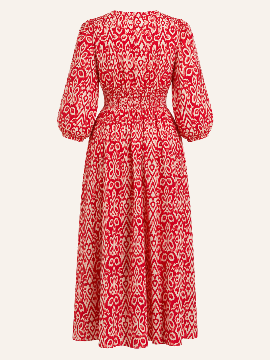 Monica | Elegant Floral Dress
