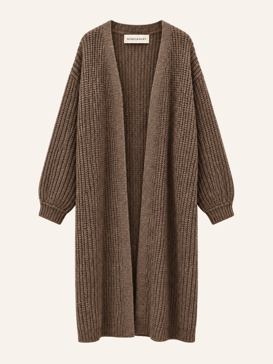 Longline Chunky Knit Cardigan