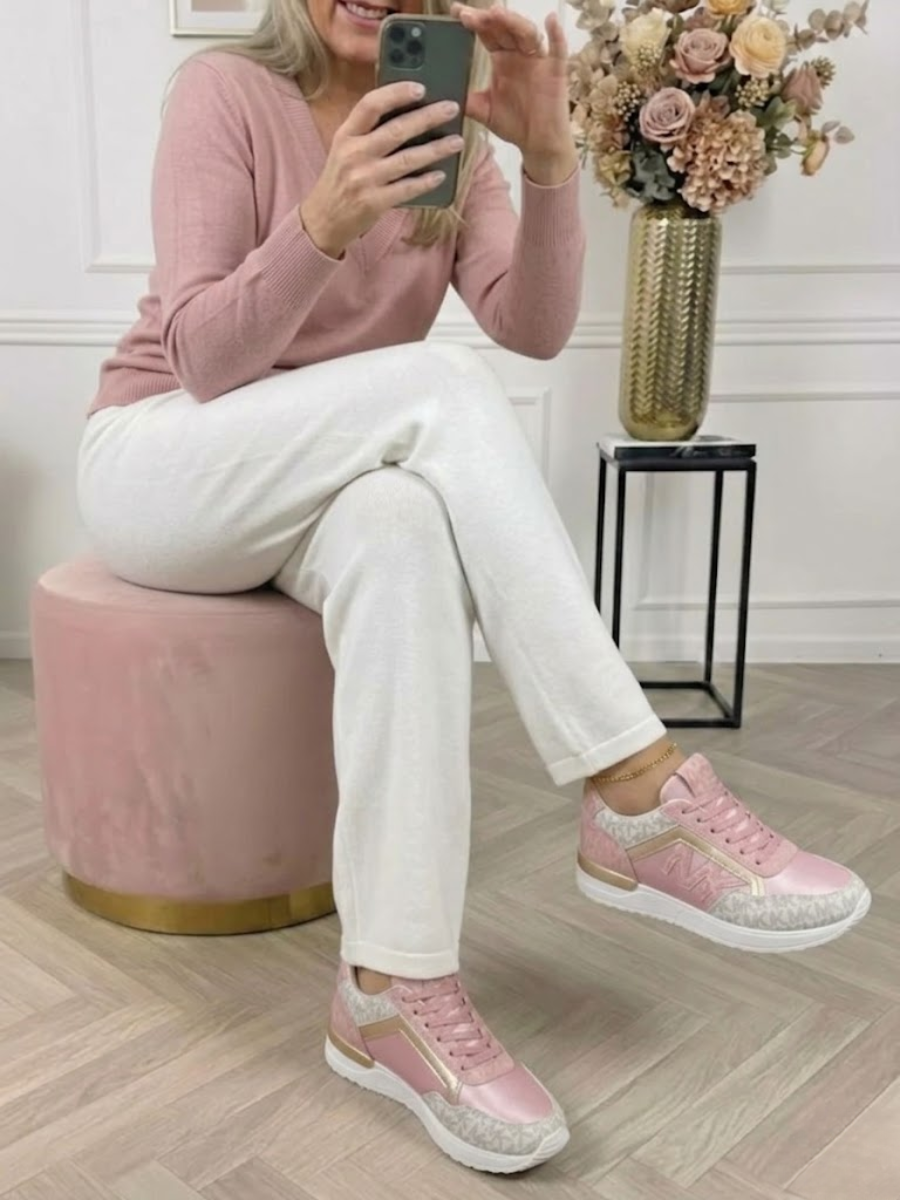 MK Pink Summer Sneaker | Lightweight, Stable & Comfortable