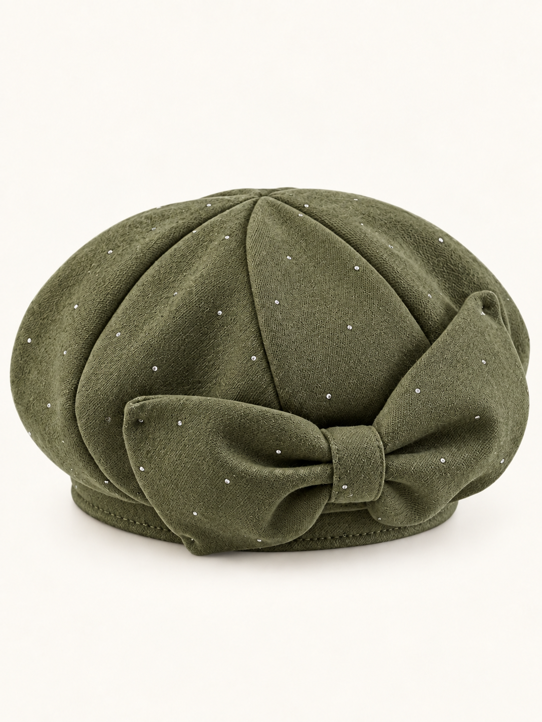 Bow-Detail Beret